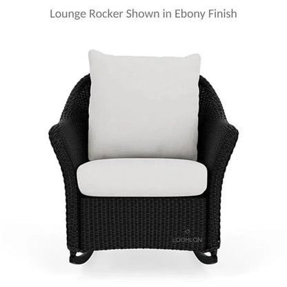 Weekend Retreat Wicker Loveseat with Rocker Set 3PC