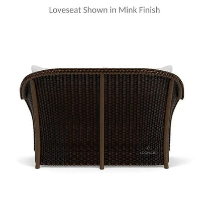 Weekend Retreat Wicker Loveseat with Rocker Set 3PC