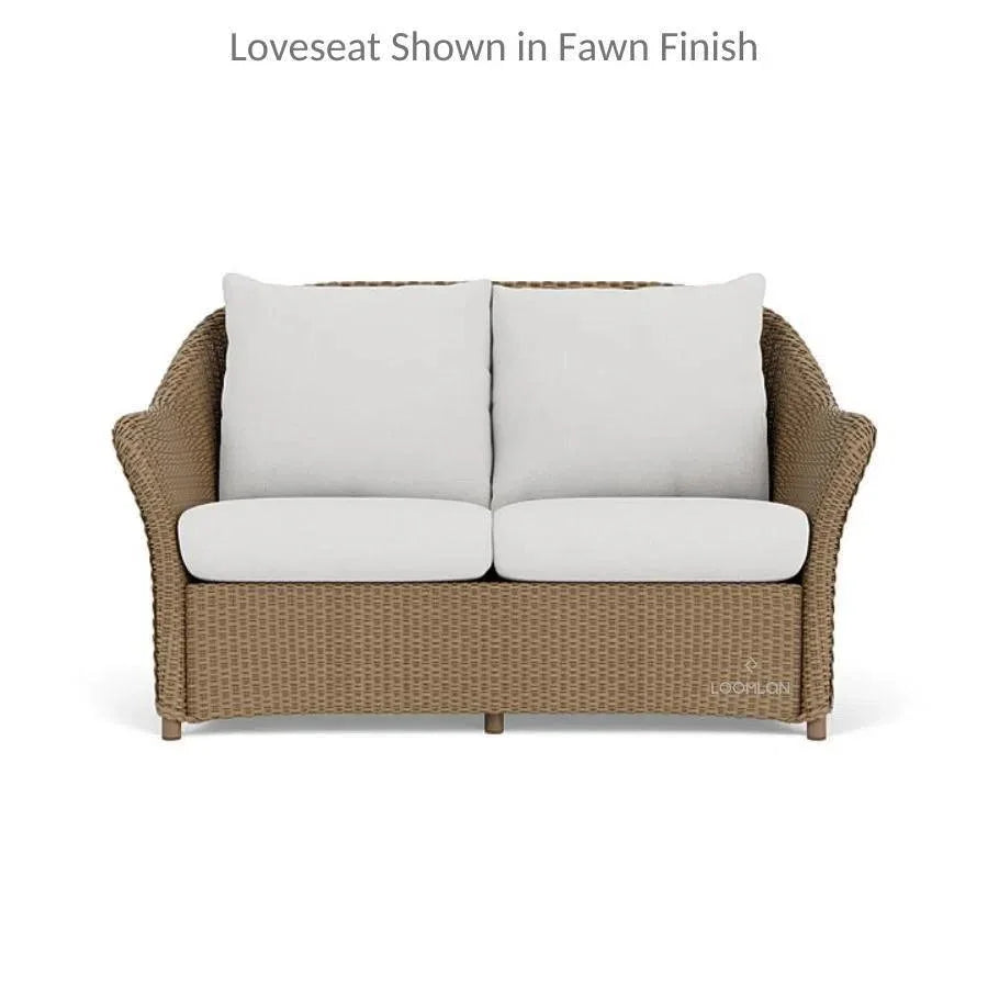 Weekend Retreat Loveseat with Lounge Chair Set 4PC