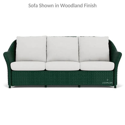 Weekend Retreat All Weather Wicker Outdoor Couch
