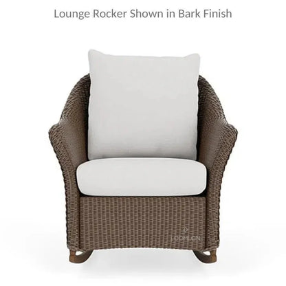 Weekend Retreat Rocker Lounge Chair with Ottoman Set