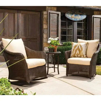 Weekend Retreat Rocker Lounge Chair with Table Set