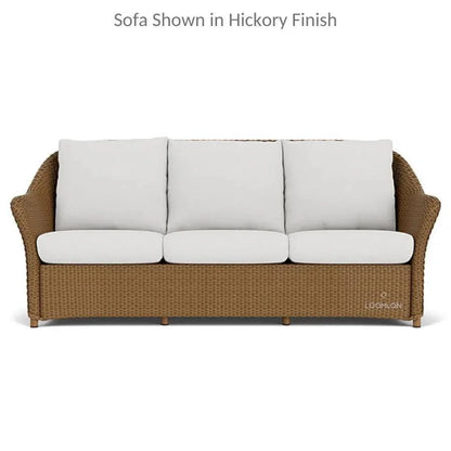 Weekend Retreat Wicker Sofa with Lounge Chair Set