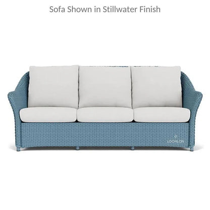 Weekend Retreat Wicker Sofa with Lounge Chair Set