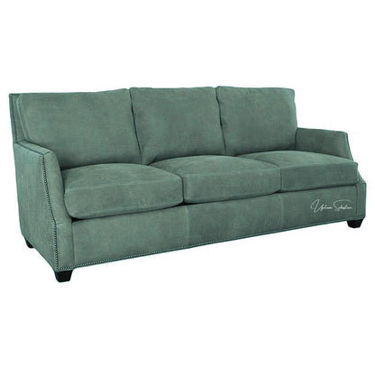 Wild Life Leather Sofa, Wrangled in the USA