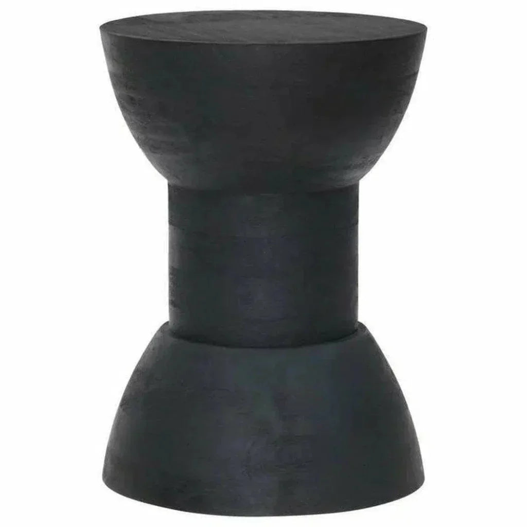 Wisdom Table Stool Matte Black