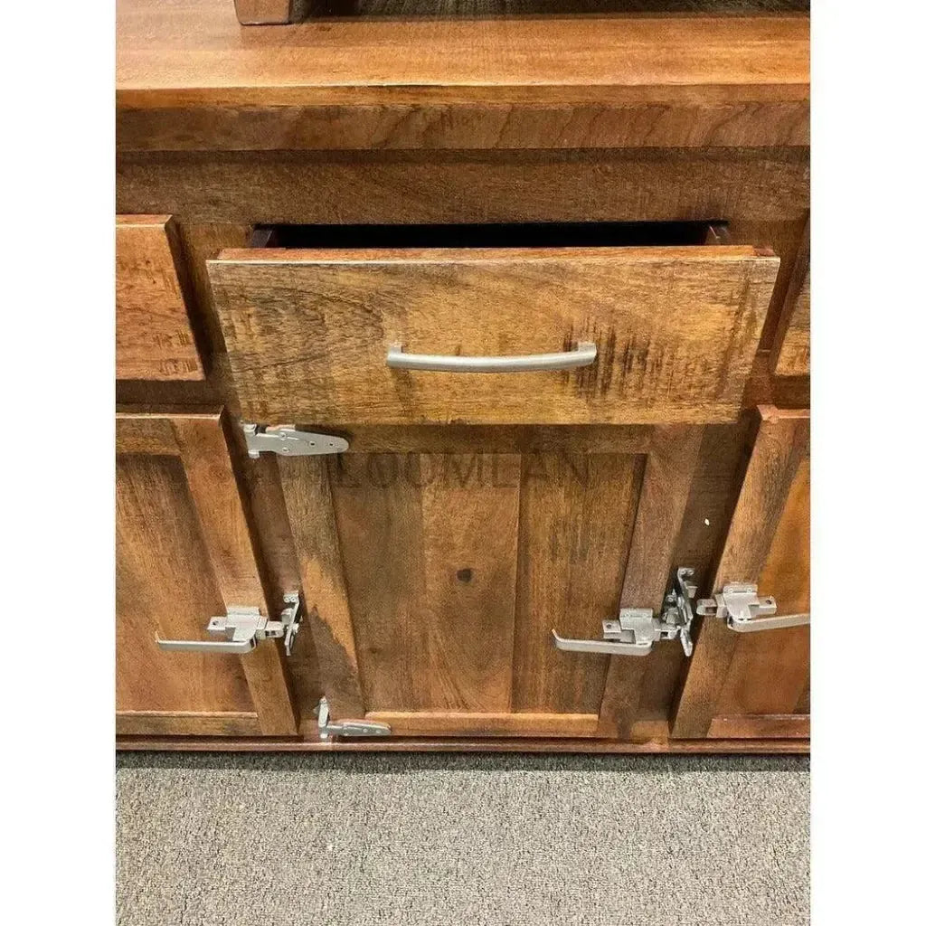 Zandria Three Doors Wood Sideboard