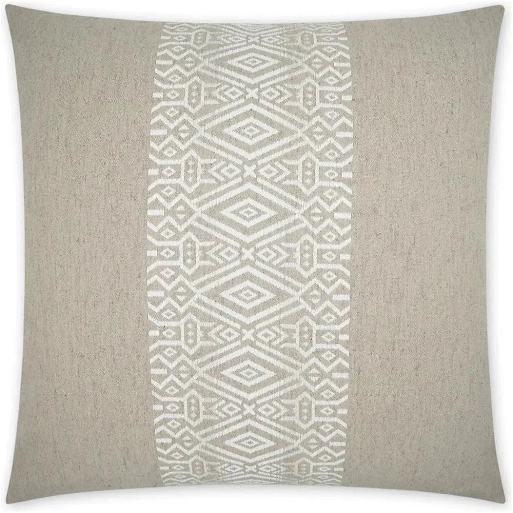 Zinga Twine Band Tan Large Throw Pillow Insert