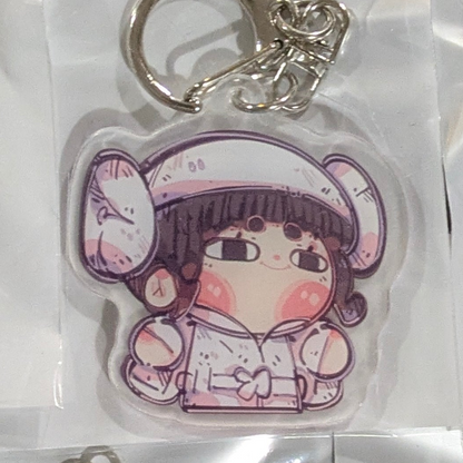 K-POP DEMON HUNTERS Mini Chibi Keychain Series (8 Designs)