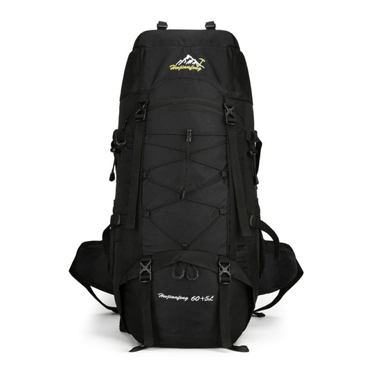 New Outdoor Mountaineering Bag For Men 65L Large Capacity Lightweight Waterproof Professional Hiking Camping Backpack For Women