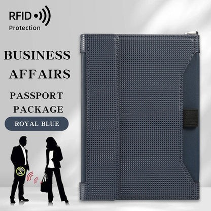 Anti-theft Swiping Stylish And Versatile Large Capacity Passport Case