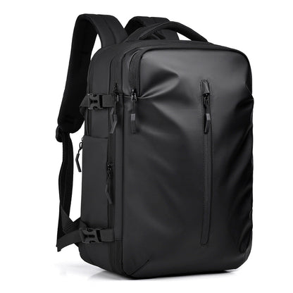 Vacuum-Compression Travel Backpack For Men