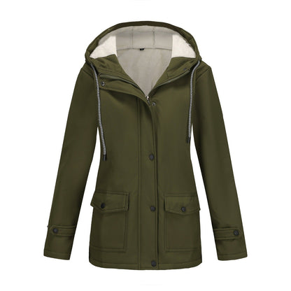 Women's Anorak Composite Fleece-lined Waterproof Jacket