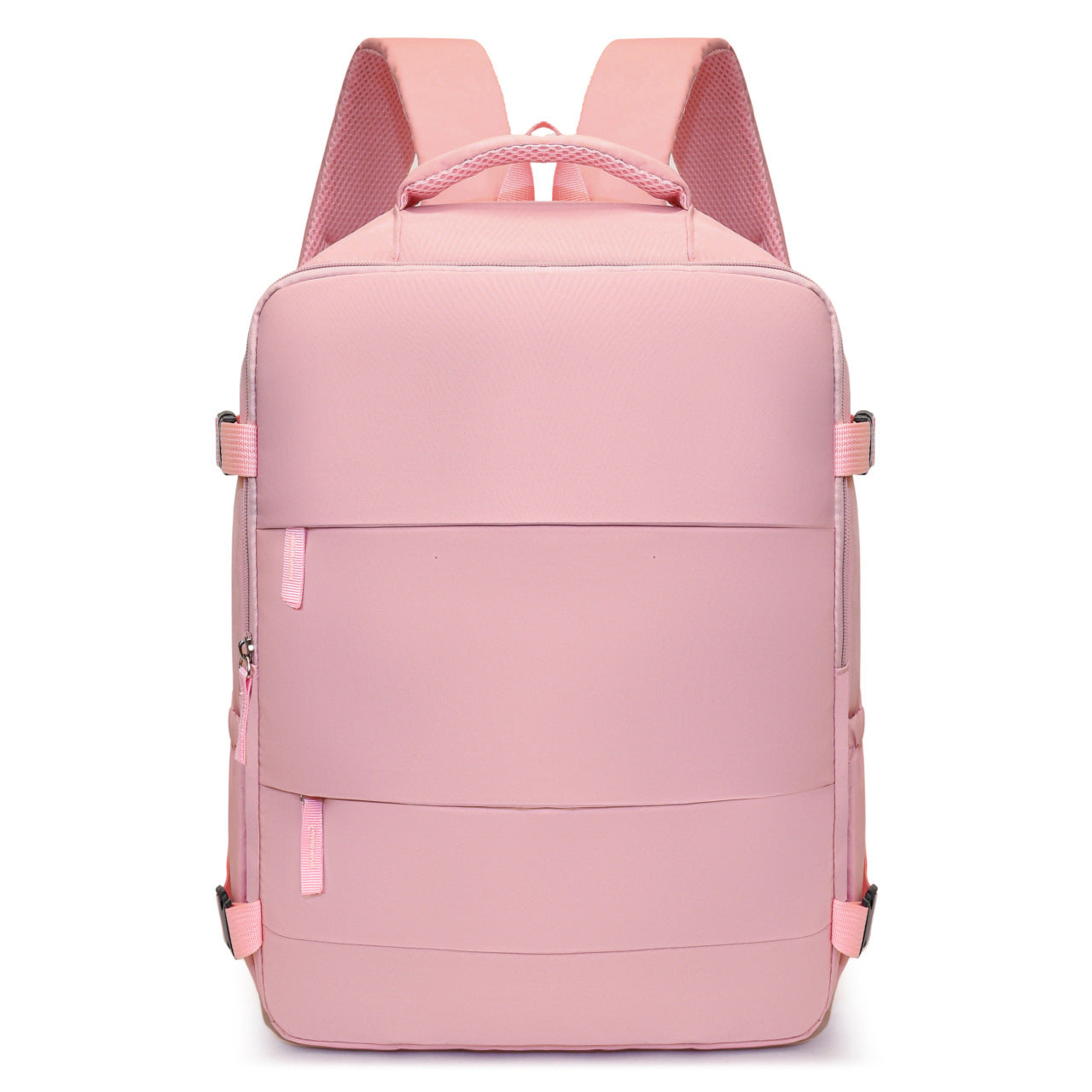 Women's Large Capacity Lightweight Multi-purpose Solid Color Travel Backpack