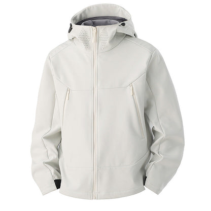 Soft Shell Men's Windproof Waterproof Outdoor Shell Jacket