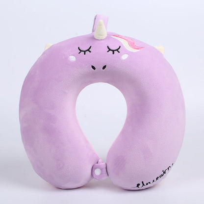 U-shaped Pillow Slow Rebound Memory Foam Neck Pillow Car Travel Afternoon Nap Pillow