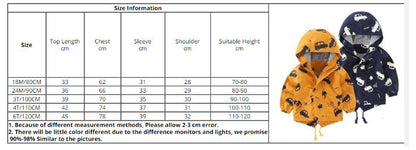 Children's Cotton-padded Coat Boys' Winter Children's Clothing Korean-style All-printed Car Jacket Girls' Cartoon Hooded Zipper Shirt