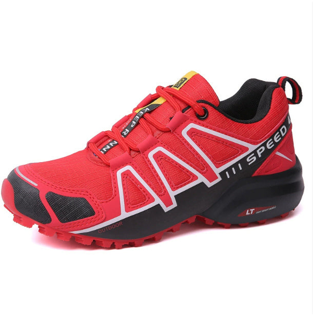 Summer Hiking Shoes Outdoor Shoes Men's Super Lightweight Breathable Shock Absorption Off-road Trekking Shoes