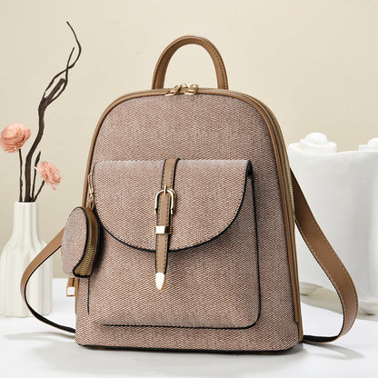 Multi-functional One-shoulder Ladies Travel Backpack Crossbody