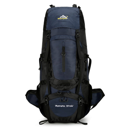 New Outdoor Sports Mountaineering Bag 70 Liters Large Capacity Backpack Hiking Camping Bag Travel Backpack