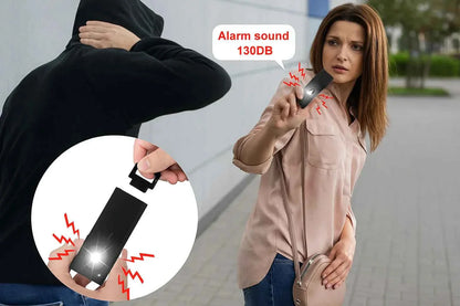 Anti Spier Self-Defense Security Alarm With Motion Sensor & LED