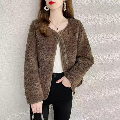 Simple And Elegant Loose And Stylish Long-sleeved Top