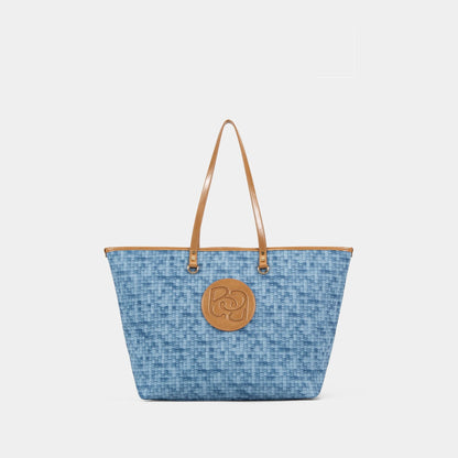 Woven Light Luxury Women's Design Lazy Travel Commuter Hand-carrying Bag