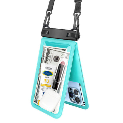 Double Compartment Phone Waterproof Bag For Beach Swimming