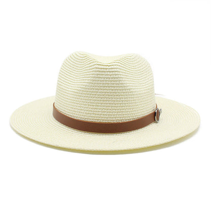 Sun Protection Travel Vacation Beach Woven Denim Top Hat