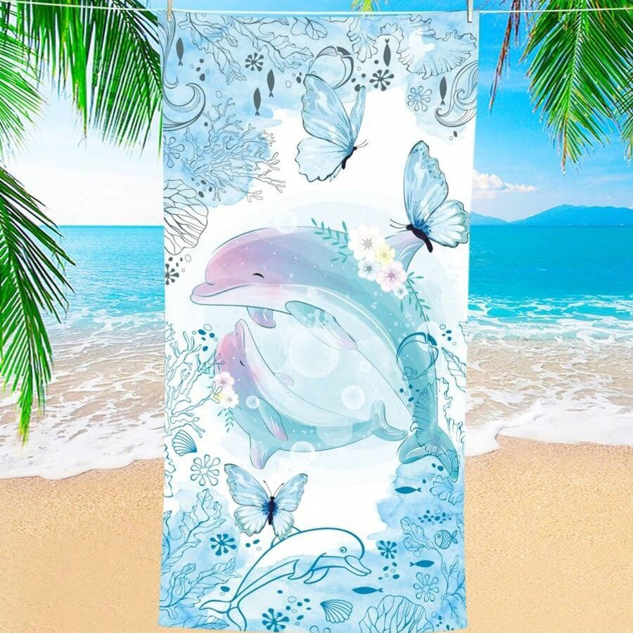 Creative Printing Quick-drying Microfiber Beach Towel