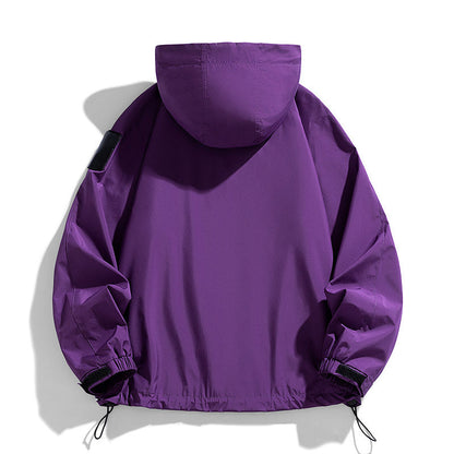 Jacket Men's Windproof Waterproof Leisure Fashion Work Clothes Coat