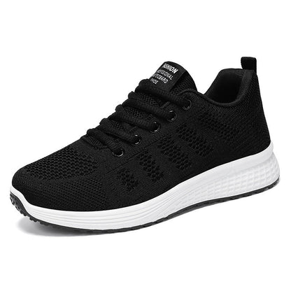 Running Shoes Women's Casual Soft Bottom Breathable Comfortable Fly-knit Sneakers