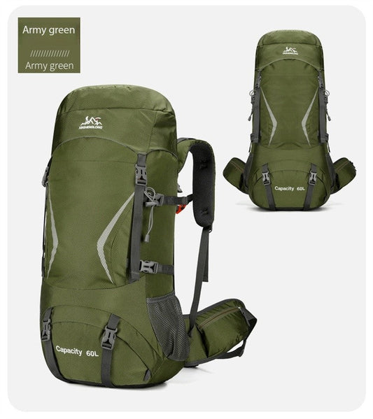 New Outdoor Mountaineering Bag Large Capacity Lightweight Waterproof Professional Hiking Camping Backpack