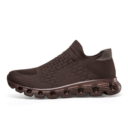 Slip-on Plus Size Flying Woven Women's Shoes