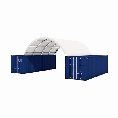 20'x20' Shipping Container Canopy Shelter