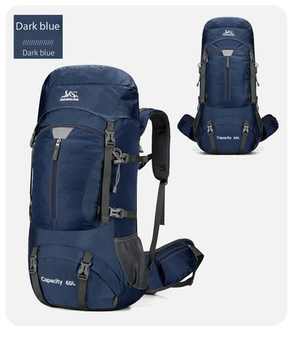 New Outdoor Mountaineering Bag Large Capacity Lightweight Waterproof Professional Hiking Camping Backpack