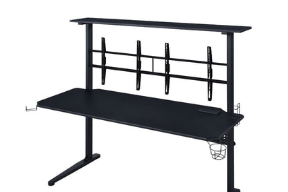 Canzi - Gaming Desk With USB - Black