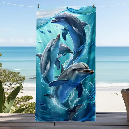 Creative Printing Microfiber Beach Towel