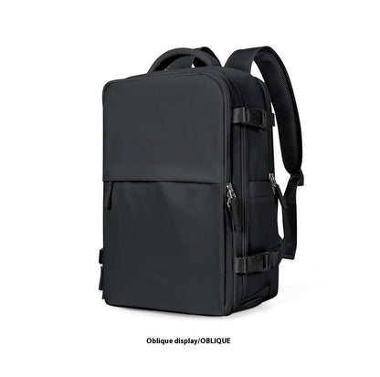 Backpack Women's Large Capacity Travel Men's Business Trip Can Be Expanded