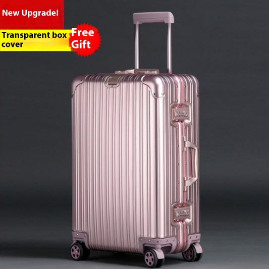 Men's And Women's Metal Travel Luggage