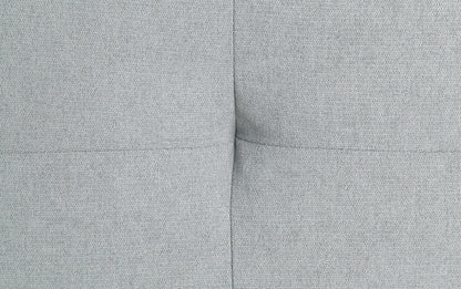 Quenti - Sofa Bed With Pillow - Gray Melange Velvet