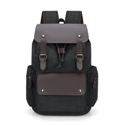 Retro Wear-resistant Large-capacity Backpack