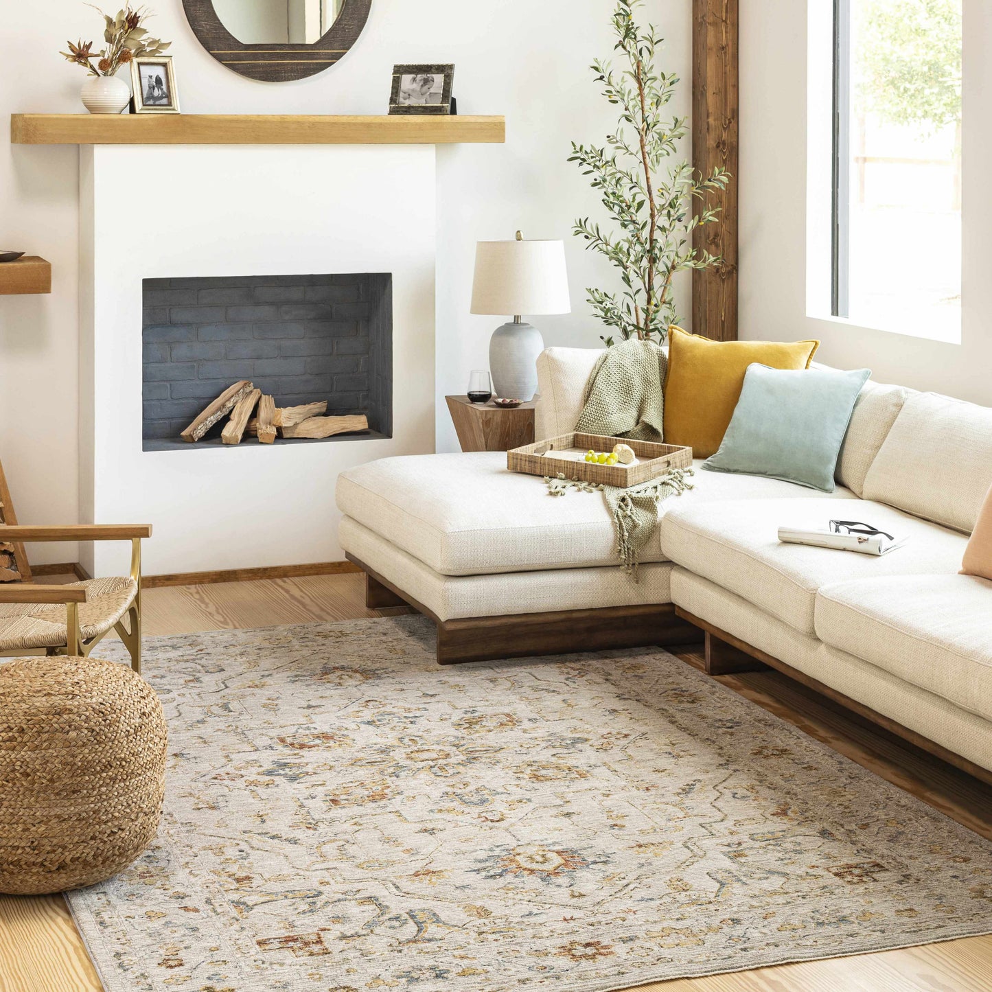 Coromandel Oushak Area Rug