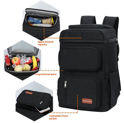 New Double-layer Thermal Preservation Backpack
