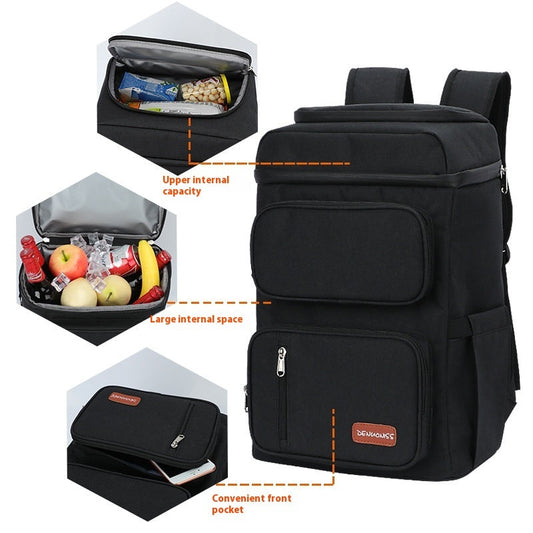 New Double-layer Thermal Preservation Backpack