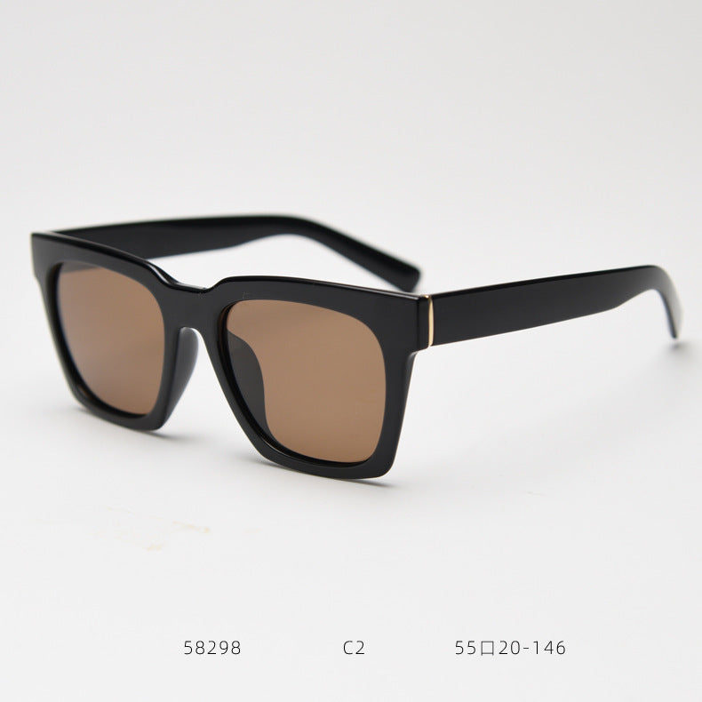 Box TR90 Polarized Sun Glasses Trendy Fashionable Man Female Online Influencer
