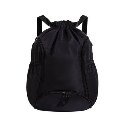 Large Capacity Sports Backpack Multifunctional Training Fitness Drawstring Bag