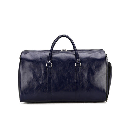 Pu Retro Business Traveling Luggage Bag Large Capacity Short Trip Bag