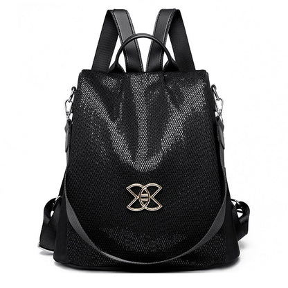 Oxford Cloth Backpack Women's Large Capacity Travel Bag