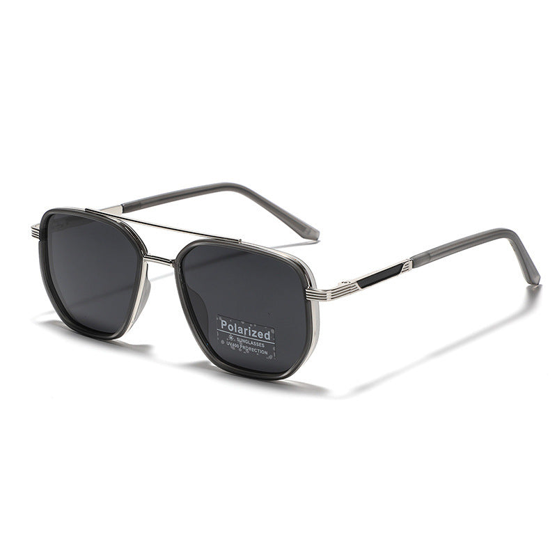 Polarized Sun Glasses Polygon Square Sunglasses